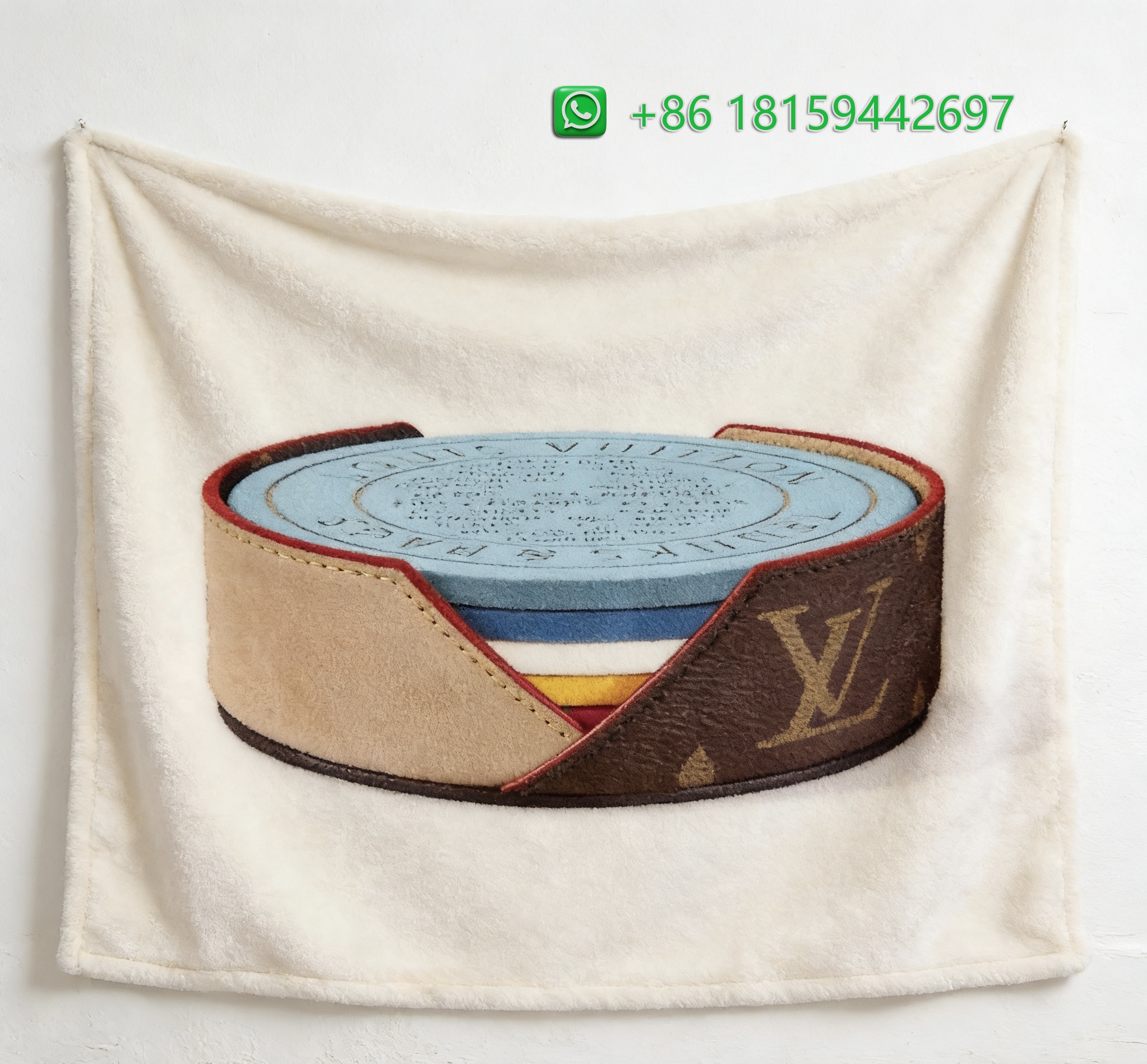 Louis Vuitton Throw Blankets